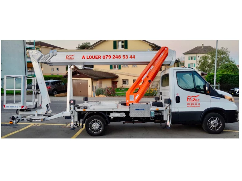 Flexigrue nacelle camionette df168bcb